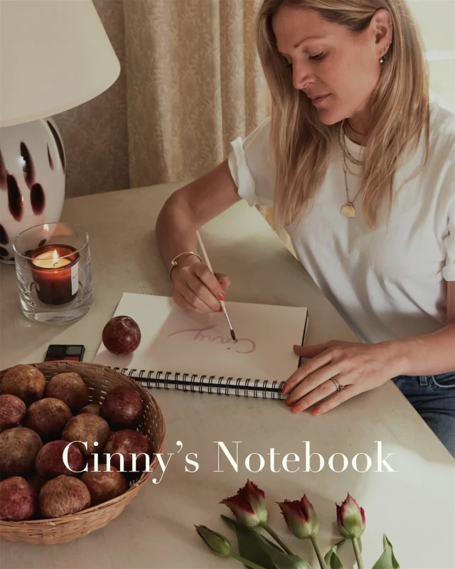 Cinny’s Notebook is out later today!

With the clocks going back and autumn in full swing, it’s that time of year when I start thinking about what I want to accomplish before the year wraps up. There’s so much happening here at CINNY, and I’m excited to share some of that with you in the Notebook.

In this edition, we’re taking you behind the design of our latest homeware piece, the CINNY Caramite Chair. Plus, we’re introducing you to a useful contact for sourcing the best art pieces to complete your space.

Sign up via the link in our bio to receive it direct to your inbox. 💌